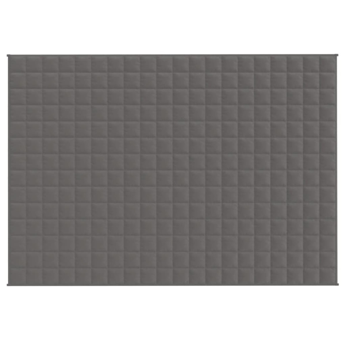 vidaXL Κουβέρτα Βαρύτητας Γκρι 137 x 200 εκ. 10 κ. Υφασμάτινη