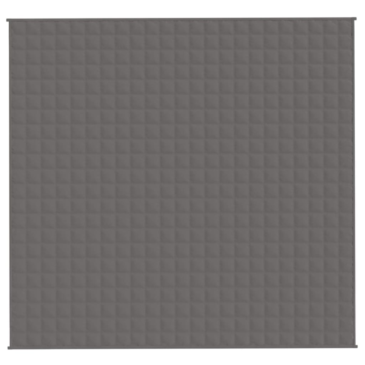 vidaXL Κουβέρτα Βαρύτητας Γκρι 220 x 230 εκ. 15 κ. Υφασμάτινη