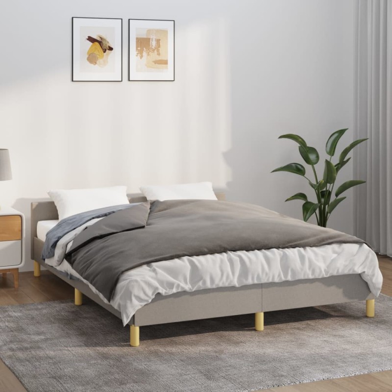 vidaXL Κουβέρτα Βαρύτητας με Κάλυμμα Γκρι 122x183 εκ. 9 κ. Υφασμάτινη