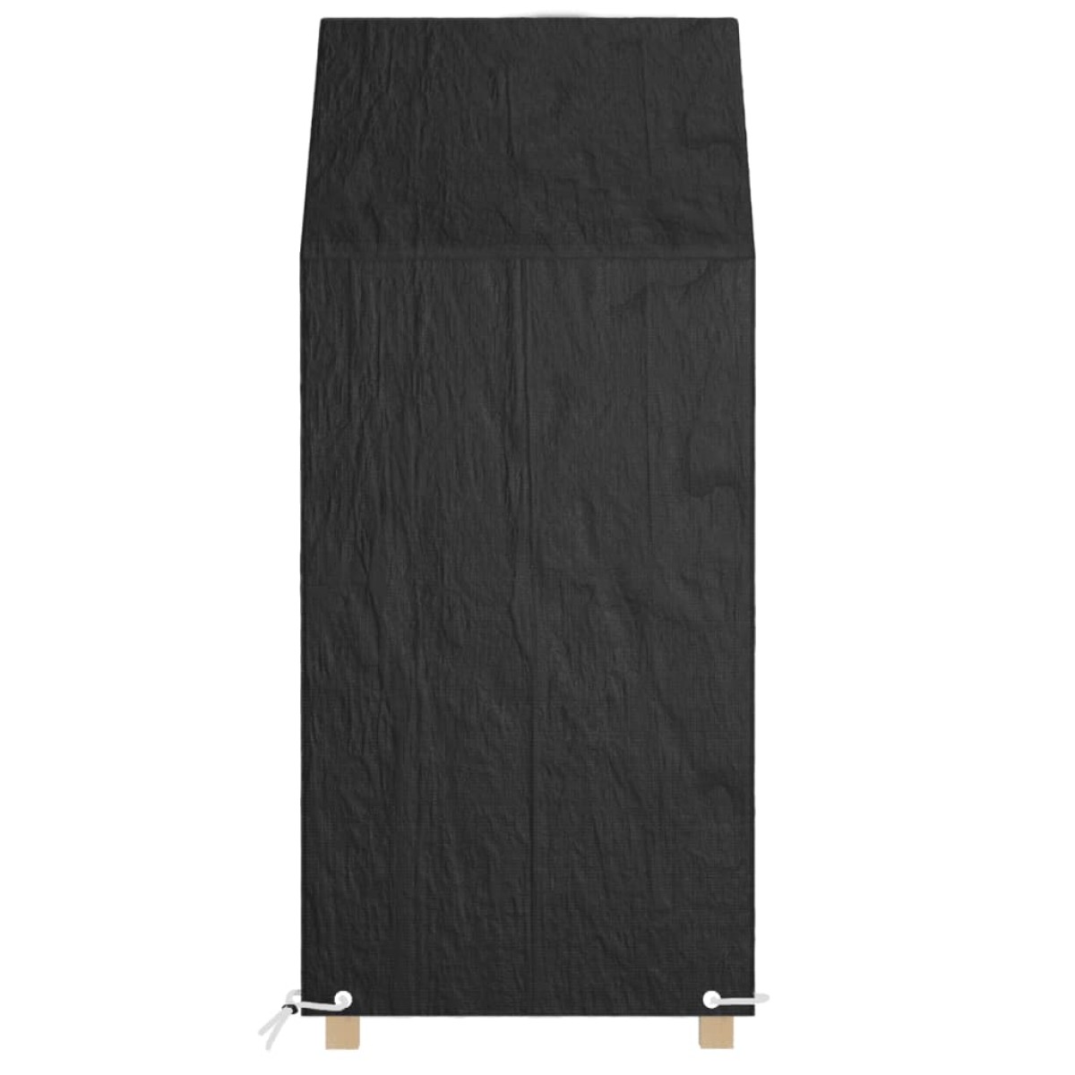 vidaXL Καλύμματα Καρέκλας με 8 Κρίκους 2 τεμ 65x65x110/150 εκ Πολυαιθ.
