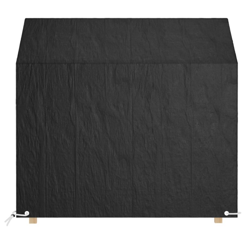 vidaXL Καλύμματα Πάγκου με 8 Κρίκους 2 τεμ. 130x70x70/88 εκ. Πολυαιθ.