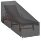 vidaXL Κάλυμμα Ξαπλώστρας 2 τεμ με 12 Κρίκους 200x65x35/60 εκ Πολυαιθ.