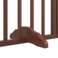 vidaXL Διαχωριστικό Σκύλων/Πόρτα Πτυσσόμενο 6 Πάνελ 480εκ. Ξύλο Λεύκας