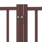 vidaXL Διαχωριστικό Σκύλων/Πόρτα Πτυσσόμενο 12 Πάνελ 960εκ Ξύλο Λεύκας