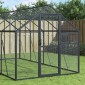 vidaXL Κλουβί Ανθρακί 1,79 x 6 x 1,85 μ. από Αλουμίνιο