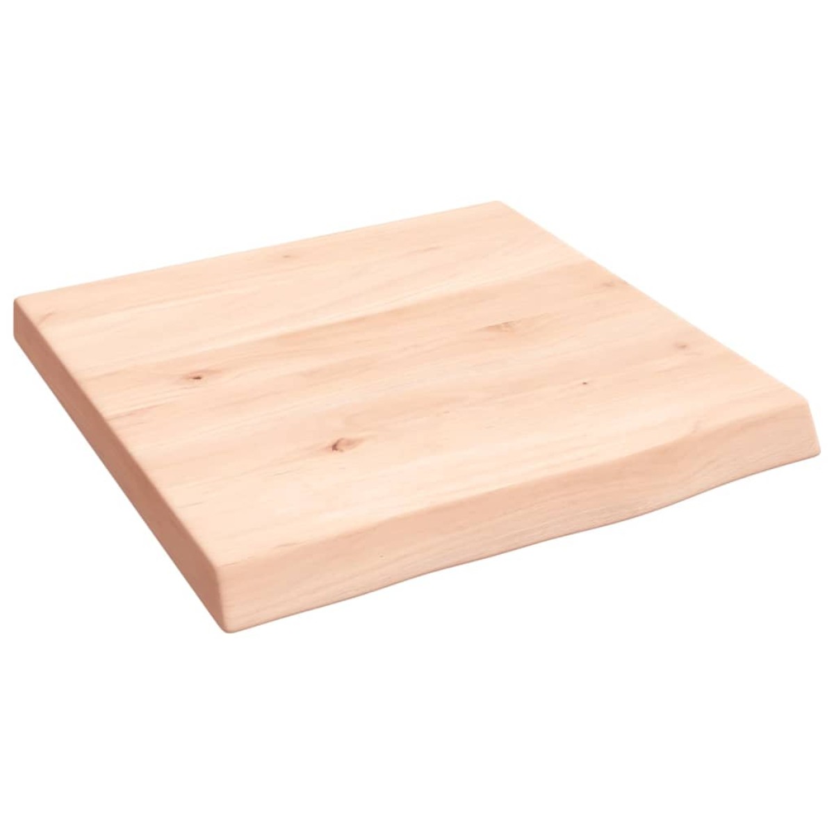 vidaXL Πάγκος Μπάνιου 40 x 40 x (2-4) εκ. από Ακατέργαστο Μασίφ Ξύλο