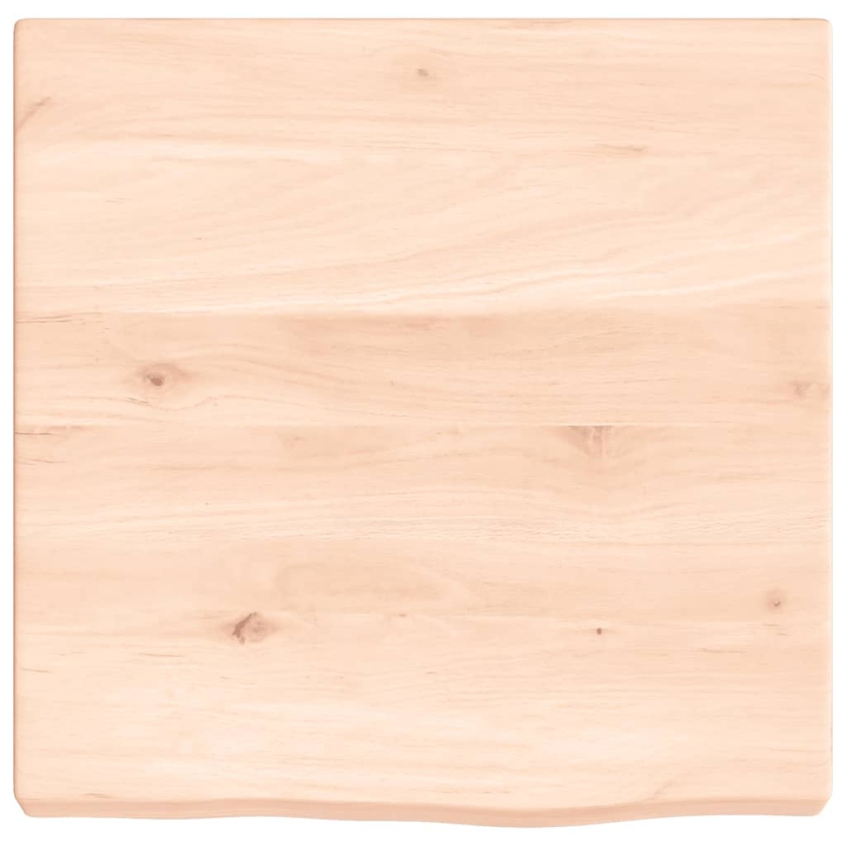 vidaXL Πάγκος Μπάνιου 40 x 40 x (2-4) εκ. από Ακατέργαστο Μασίφ Ξύλο