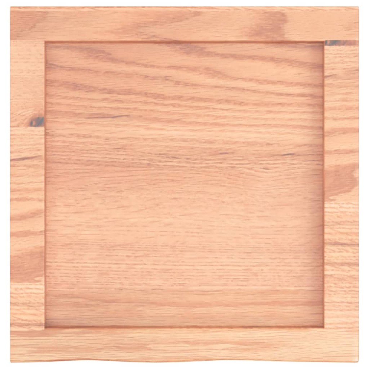 vidaXL Πάγκος Μπάνιου Αν. Καφέ 40x40x4 εκ. Επεξεργ. Μασίφ Ξύλο