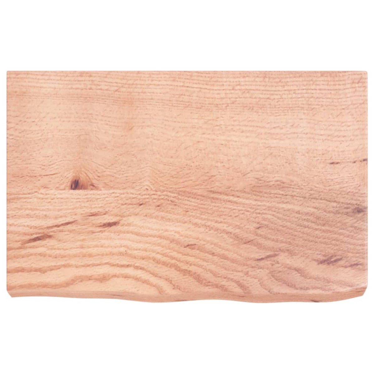 vidaXL Πάγκος Μπάνιου Αν. Καφέ 60x40x(2-6) εκ. Επεξεργ. Μασίφ Ξύλο