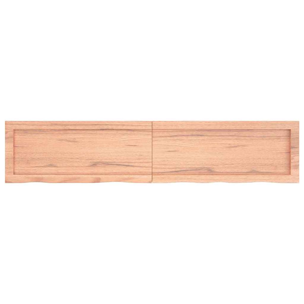 vidaXL Πάγκος Μπάνιου Αν. Καφέ 140 x 30 x 4 εκ. Επεξεργ. Μασίφ Ξύλο