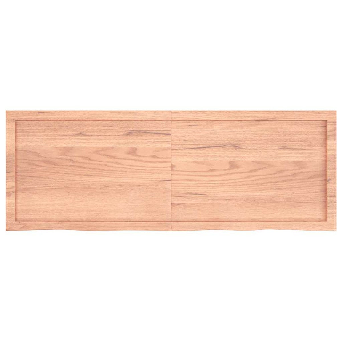 vidaXL Πάγκος Μπάνιου Αν. Καφέ 140 x 50 x 6 εκ. Επεξεργ. Μασίφ Ξύλο