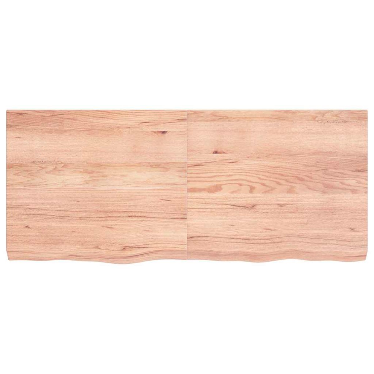 vidaXL Πάγκος Μπάνιου Αν. Καφέ 140 x 60 x 6 εκ. Επεξεργ. Μασίφ Ξύλο