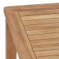 vidaXL Τραπεζαρία Κήπου 140 x 80 x 77 εκ. από Μασίφ Ξύλο Teak