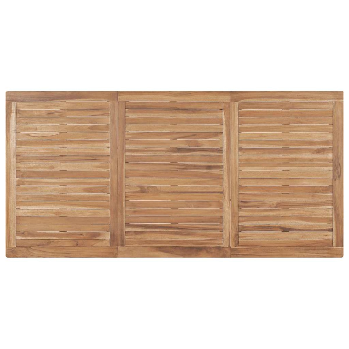 vidaXL Τραπεζαρία Κήπου 180 x 90 x 77 εκ. από Μασίφ Ξύλο Teak