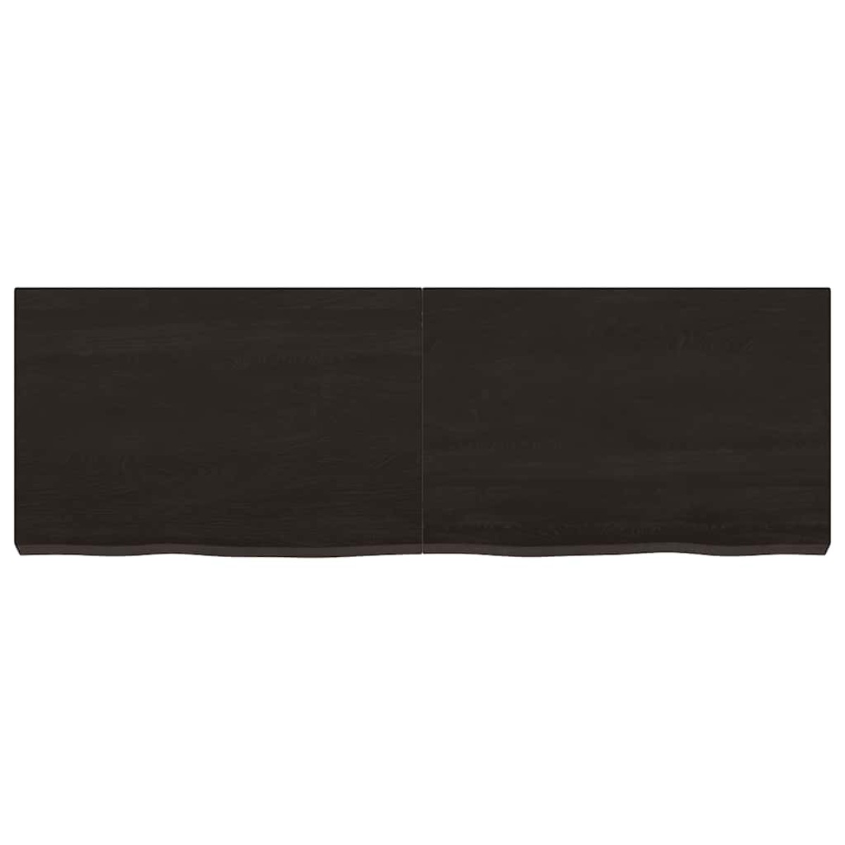 vidaXL Πάγκος Μπάνιου Σκ. Γκρι 120x40x6 εκ. Επεξ. Μασίφ Ξύλο