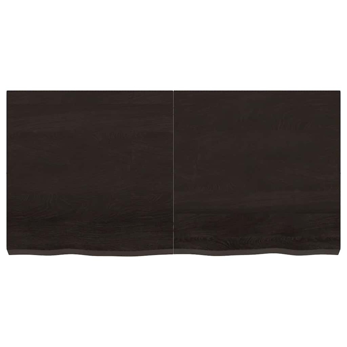 vidaXL Πάγκος Μπάνιου Σκ. Γκρι 120x60x6 εκ. Επεξ. Μασίφ Ξύλο