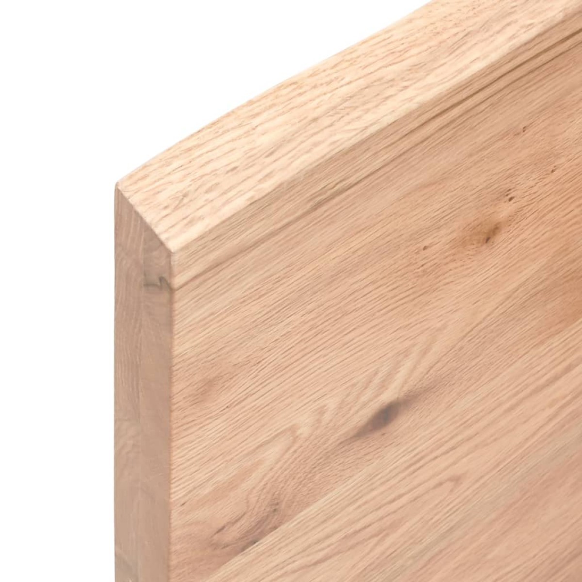 vidaXL Επιφάνεια Τραπεζιού Αν. Καφέ 60x40x4 εκ. Επεξ. Μασίφ Ξύλο Δρυός