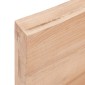 vidaXL Επιφάνεια Τραπεζιού Αν. Καφέ 60x60x6 εκ. Επεξ. Μασίφ Ξύλο Δρυός