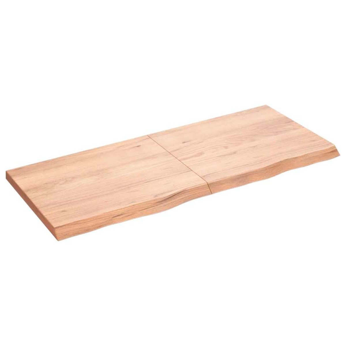 vidaXL Επιφάνεια Τραπεζιού Αν. Καφέ 120x50x4 εκ Επεξ. Μασίφ Ξύλο Δρυός