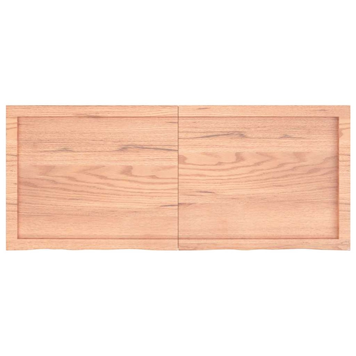vidaXL Επιφάνεια Τραπεζιού Αν. Καφέ 120x50x4 εκ Επεξ. Μασίφ Ξύλο Δρυός