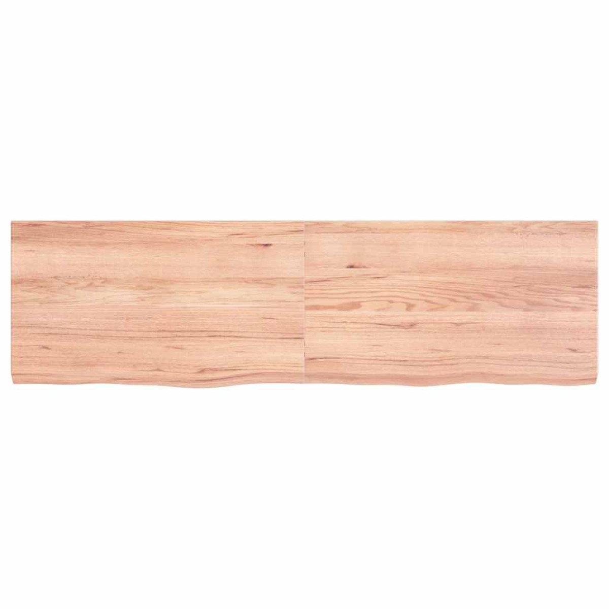 vidaXL Επιφάνεια Τραπεζιού Αν. Καφέ 140x40x4 εκ Επεξ. Μασίφ Ξύλο Δρυός