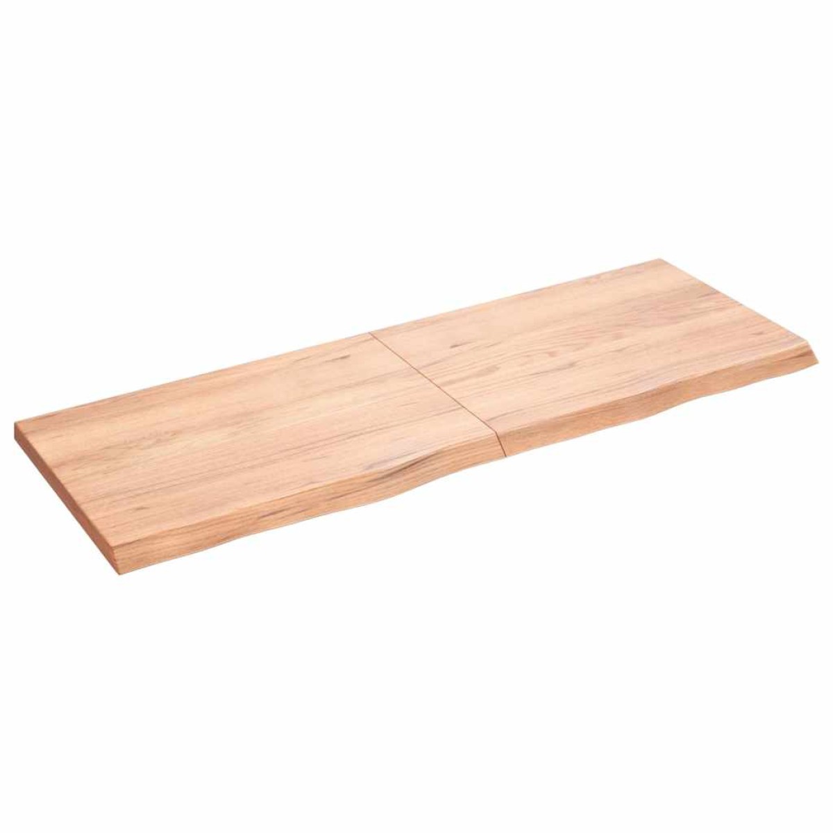 vidaXL Επιφάνεια Τραπεζιού Αν. Καφέ 140x50x4 εκ Επεξ. Μασίφ Ξύλο Δρυός