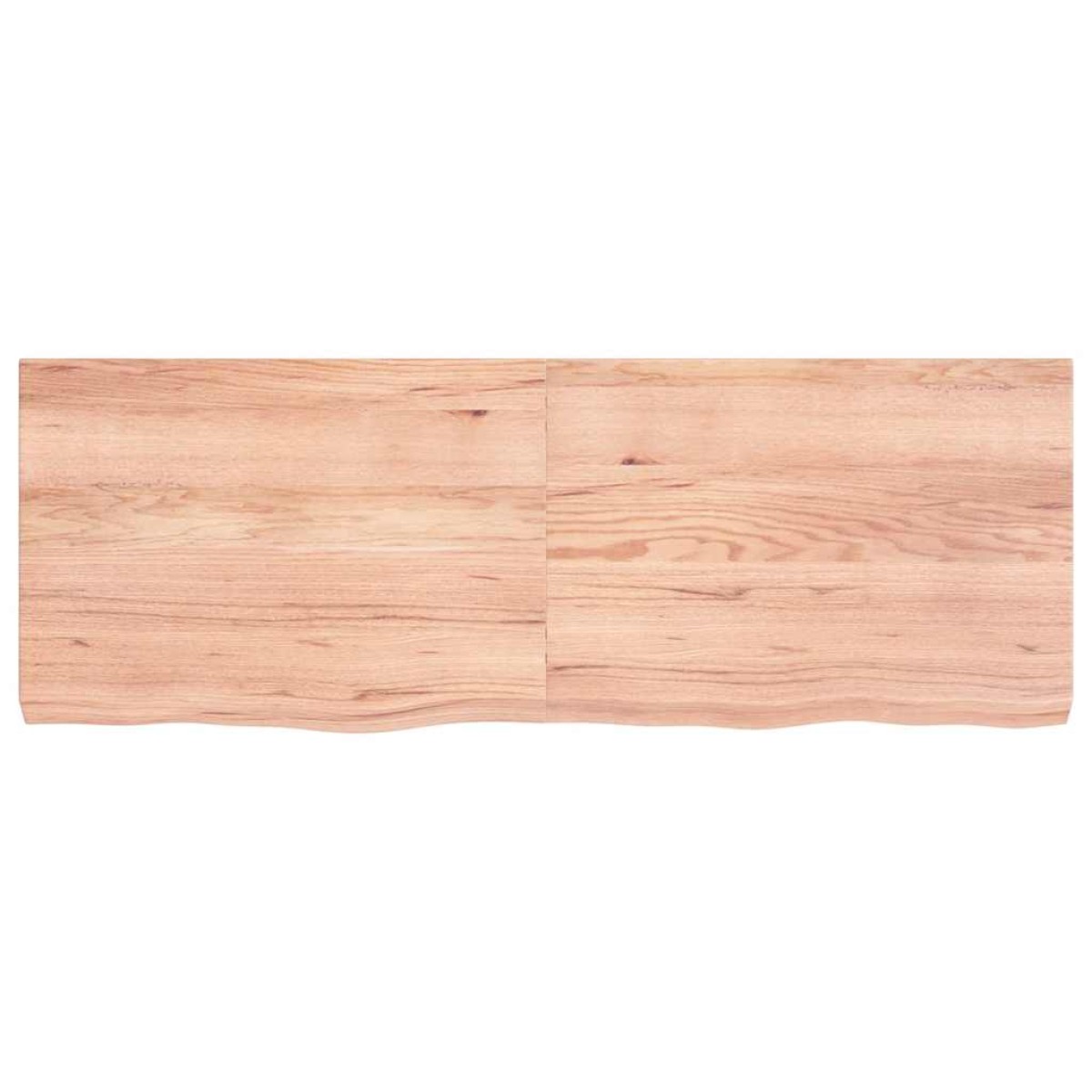 vidaXL Επιφάνεια Τραπεζιού Αν. Καφέ 140x50x6 εκ Επεξ. Μασίφ Ξύλο Δρυός