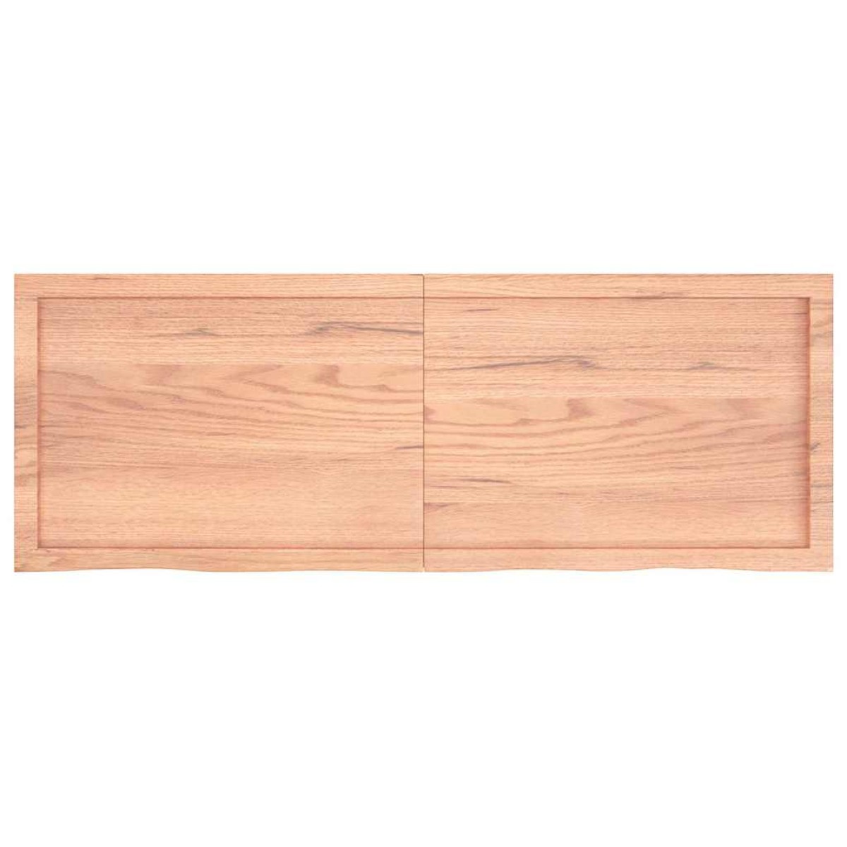 vidaXL Επιφάνεια Τραπεζιού Αν. Καφέ 140x50x6 εκ Επεξ. Μασίφ Ξύλο Δρυός