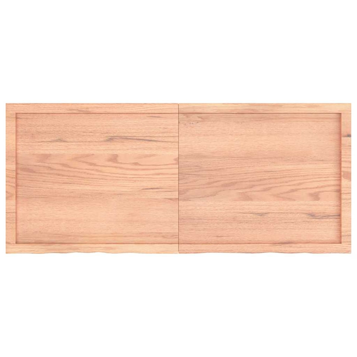 vidaXL Επιφάνεια Τραπεζιού Αν. Καφέ 140x60x4 εκ Επεξ. Μασίφ Ξύλο Δρυός