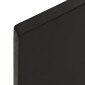 vidaXL Επιφ. Τραπεζιού Σκούρο Γκρι 60x40x2 εκ Επεξ. Μασίφ Ξύλο Δρυός
