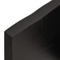 vidaXL Επιφ. Τραπεζιού Σκούρο Γκρι 60x40x(2-4)εκ Επεξ.