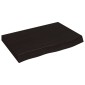 vidaXL Επιφάνεια Τραπεζιού Σκούρο Γκρι 60x40x(2-6) εκ Επεξ. Μασίφ Δρυς
