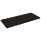 vidaXL Επιφ. Τραπεζιού Σκούρο Γκρι 140x60x4 εκ Επεξ. Μασίφ Ξύλο Δρυός