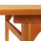 vidaXL Τραπεζαρία Κήπου 220 x 90 x 75 εκ. από Μασίφ Ξύλο Ακακίας