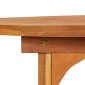 vidaXL Τραπεζαρία Κήπου 220 x 90 x 75 εκ. από Μασίφ Ξύλο Ακακίας