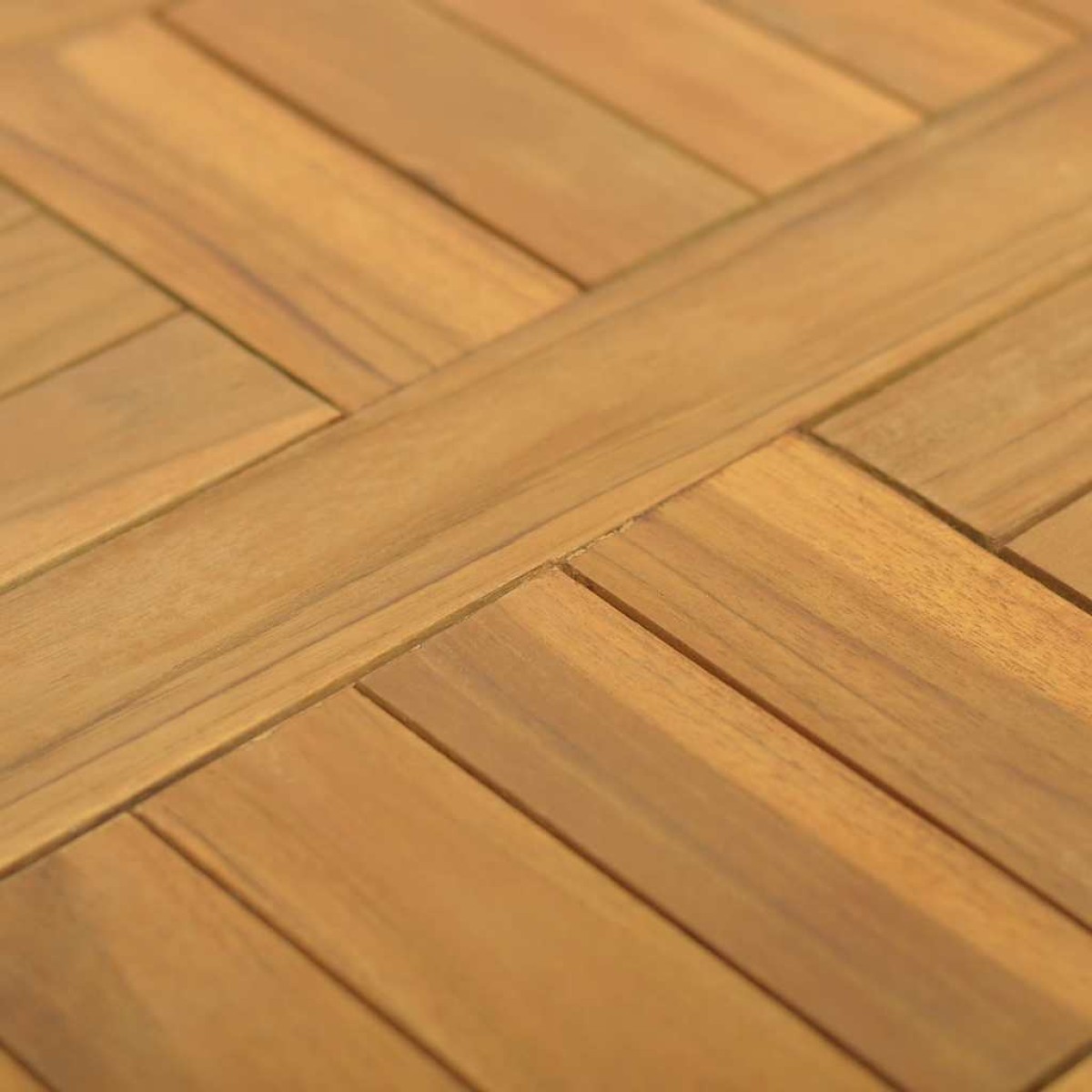 VidaXL Επιφάνεια Τραπεζιού Τετράγωνη 40 x 40 x 2,5 εκ. Μασίφ Ξύλο Teak