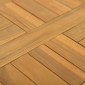 VidaXL Επιφάνεια Τραπεζιού Τετράγωνη 40 x 40 x 2,5 εκ. Μασίφ Ξύλο Teak