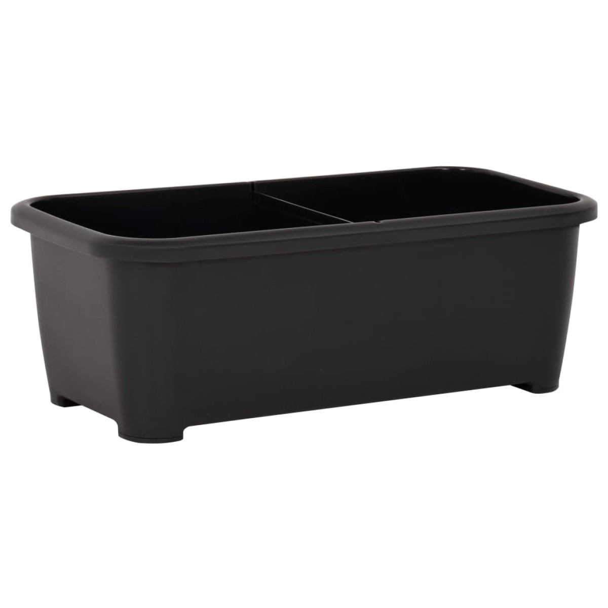 vidaXL Ζαρντινιέρα Υπερυψωμένη 77 x 38,7 x 82 εκ. από Πολυπροπυλένιο