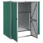 vidaXL Αποθήκη Εργαλείων Κήπου Πράσινη 161x89x161 εκ. Γαλβαν. Ατσάλι