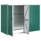 vidaXL Αποθήκη Εργαλείων Κήπου Πράσινη 225x89x161 εκ. Γαλβαν. Ατσάλι