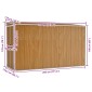 vidaXL Αποθήκη Κήπου Επιτοίχια Καφέ 118x288x178 εκ από Γαλβ. Ατσάλι
