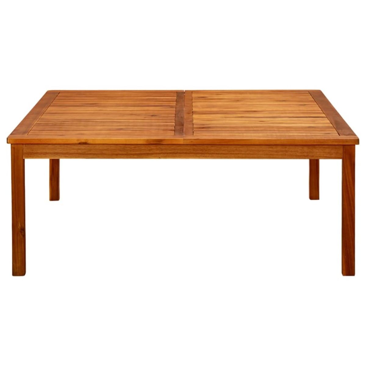 vidaXL Τραπεζάκι Σαλονιού Κήπου 110 x 110 x 45 εκ. Μασίφ Ξύλο Ακακίας