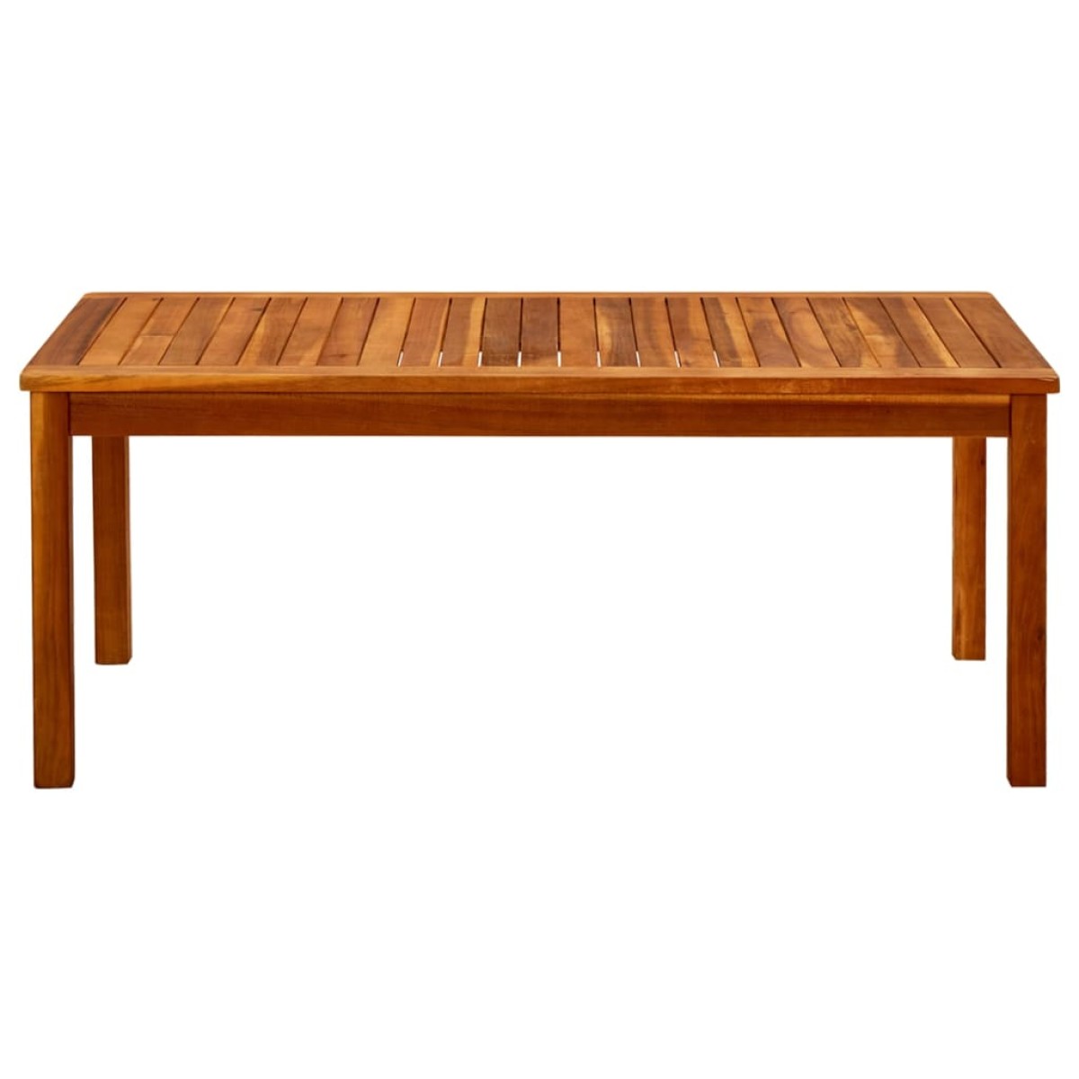vidaXL Τραπεζάκι Σαλονιού Κήπου 110 x 60 x 45 εκ. Μασίφ Ξύλο Ακακίας