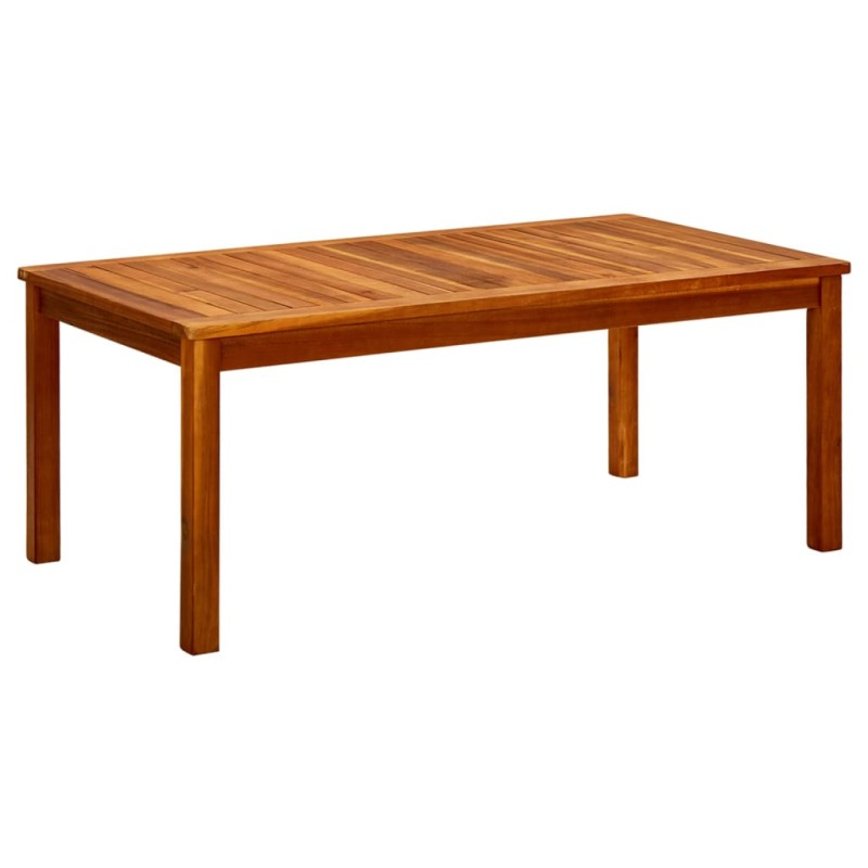 vidaXL Τραπεζάκι Σαλονιού Κήπου 110 x 60 x 45 εκ. Μασίφ Ξύλο Ακακίας