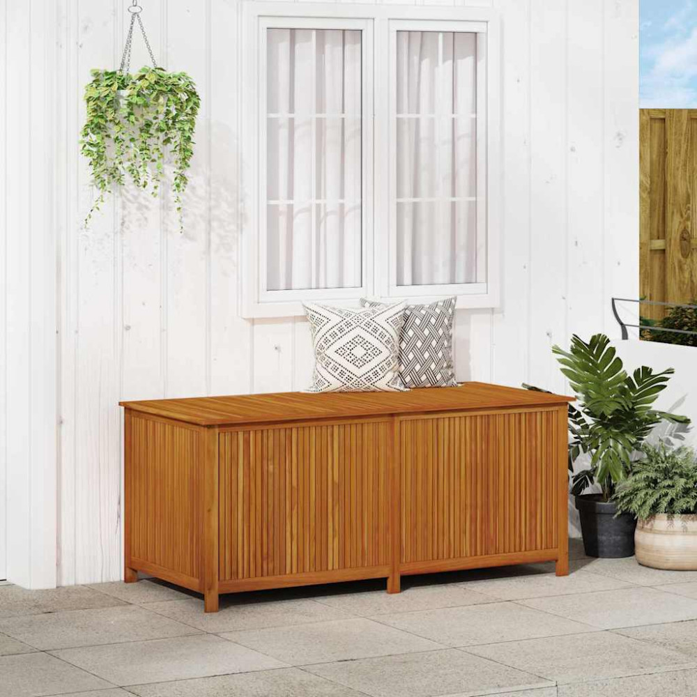 vidaXL Μπαούλο Αποθήκευσης Κήπου 175x80x75 εκ. από Μασίφ Ξύλο Ακακίας