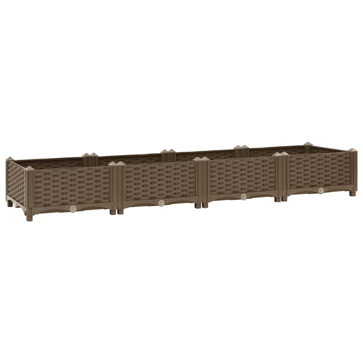 vidaXL Ζαρντινιέρα 160 x 40 x 23 εκ. από Πολυπροπυλένιο