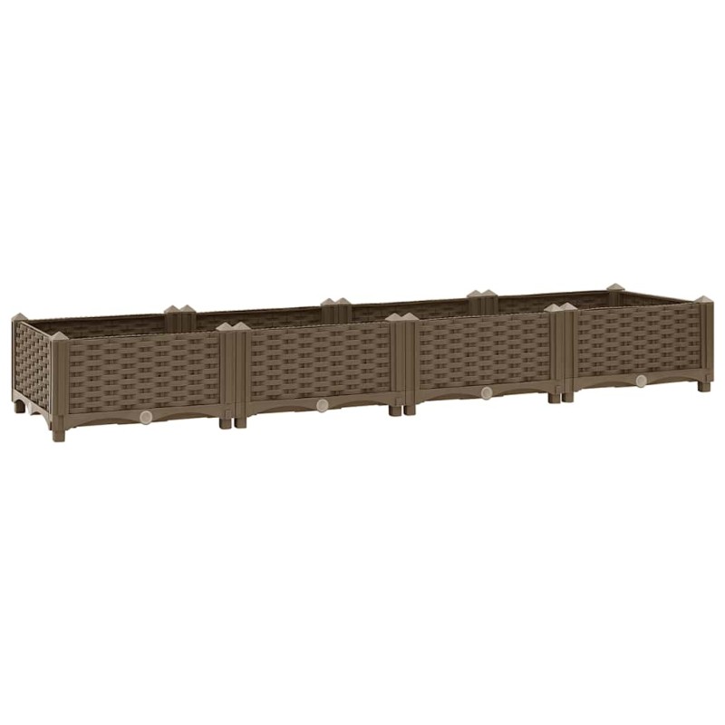 vidaXL Ζαρντινιέρα 160 x 40 x 23 εκ. από Πολυπροπυλένιο