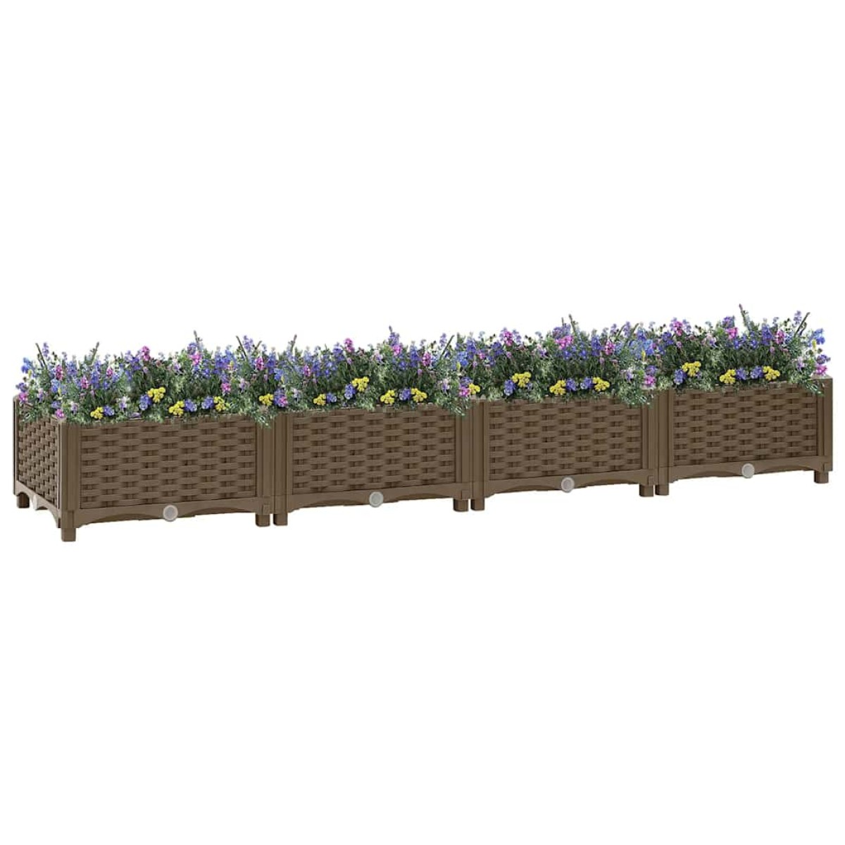 vidaXL Ζαρντινιέρα 160 x 40 x 23 εκ. από Πολυπροπυλένιο