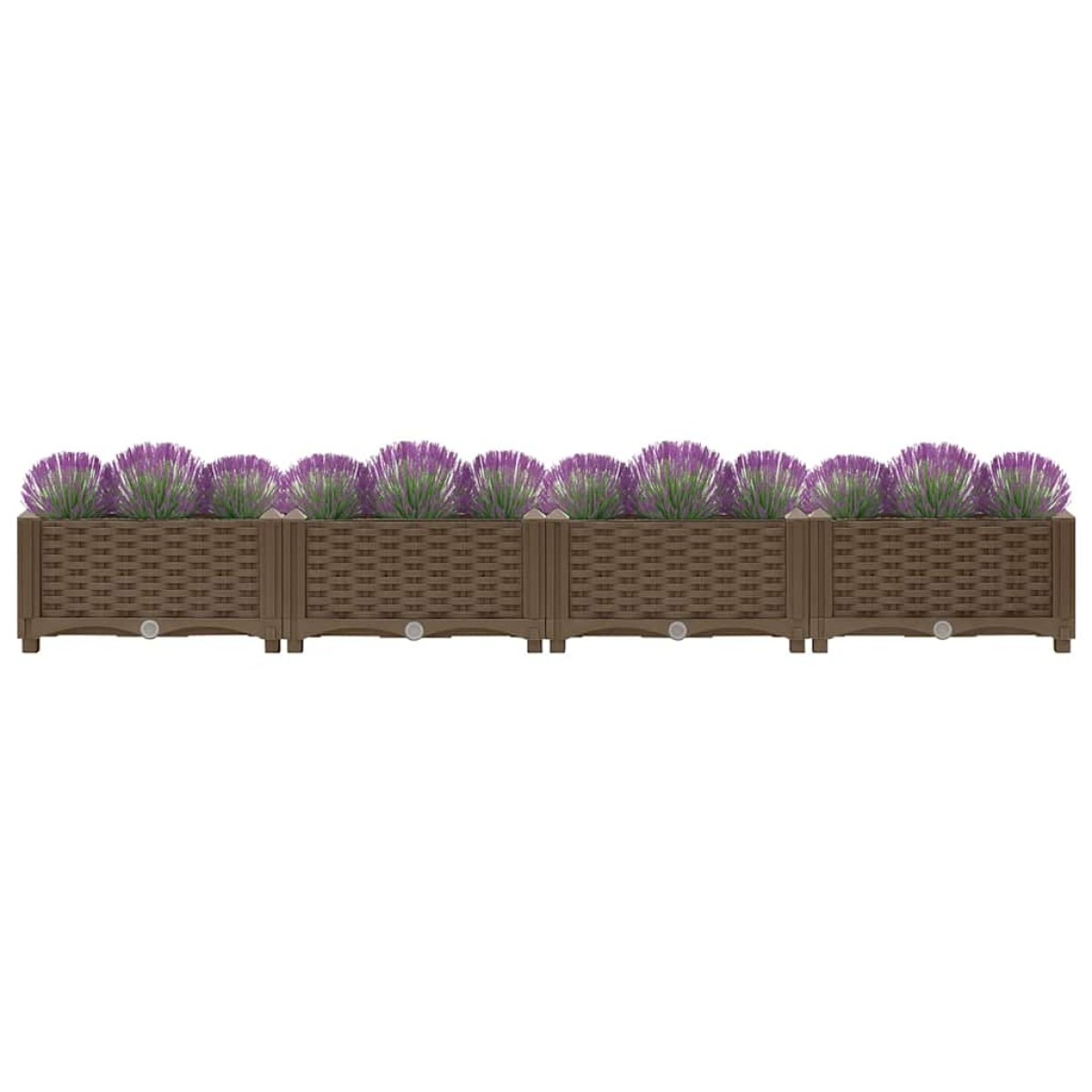 vidaXL Ζαρντινιέρα 160 x 40 x 23 εκ. από Πολυπροπυλένιο