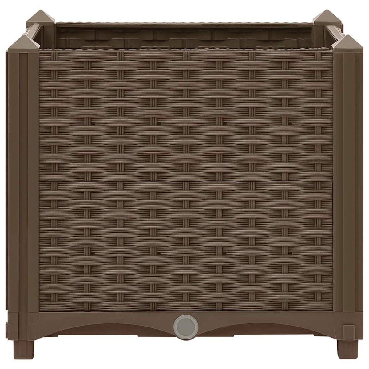 vidaXL Ζαρντινιέρα 40 x 40 x 38 εκ. από Πολυπροπυλένιο